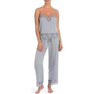 In Bloom Elegant Lace Trim Sleepwear Set
